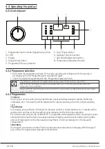 Предварительный просмотр 14 страницы Beko WMY 610313 User Manual