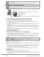 Предварительный просмотр 70 страницы Beko WMY 61243 CS PTLB1 User Manual