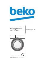 Предварительный просмотр 1 страницы Beko WMY 7046 LB2 User Manual