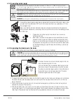 Предварительный просмотр 8 страницы Beko WMY 7046 LB2 User Manual