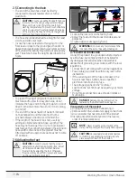 Предварительный просмотр 7 страницы Beko WMY 71023 LMB3 User Manual