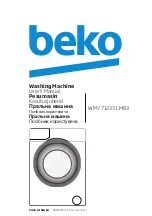 Предварительный просмотр 1 страницы Beko WMY 71233 LMB3 User Manual