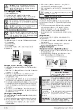 Предварительный просмотр 8 страницы Beko WMY 71243 LMB2 User Manual