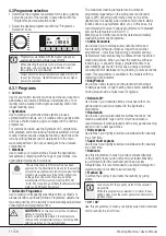 Предварительный просмотр 11 страницы Beko WMY 71243 LMB2 User Manual