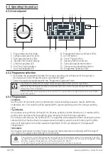 Preview for 14 page of Beko WMY 712832 User Manual