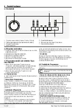 Предварительный просмотр 52 страницы Beko WMY 71423LMB3 User Manual