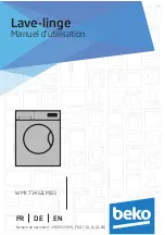 Предварительный просмотр 20 страницы Beko WMY 71432LMB3 User Manual