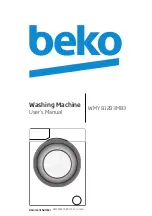 Beko WMY 81283MB3 User Manual предпросмотр