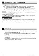 Preview for 5 page of Beko WMY 81283MB3 User Manual