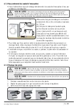 Preview for 73 page of Beko WMY 91483 LB3 User Manual