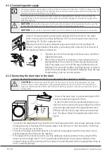 Preview for 8 page of Beko WMY 914832 User Manual