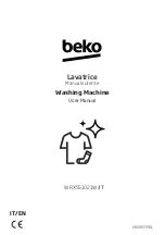 Beko WRXS51021W/IT User Manua preview