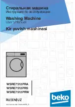 Beko WSRE7512PRA User Manual предпросмотр