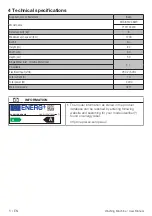 Предварительный просмотр 5 страницы Beko WTA 8612 XSWR User Manual