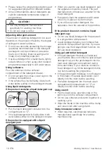 Предварительный просмотр 10 страницы Beko WTA 9713 XSWR User Manual