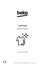 Предварительный просмотр 56 страницы Beko WTA 9713 XSWR User Manual