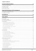 Preview for 3 page of Beko WTB620E1W User Manual