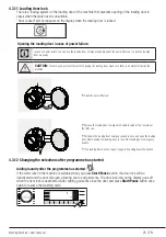 Предварительный просмотр 25 страницы Beko WTE12744XWD User Manual