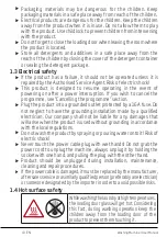 Preview for 4 page of Beko WTE6611BW User Manual