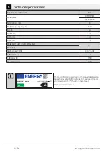 Preview for 6 page of Beko WTE6611BW User Manual