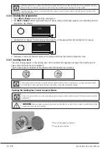 Предварительный просмотр 22 страницы Beko WTE7636X0 User Manual