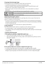 Preview for 21 page of Beko WTG761M1W User Manual