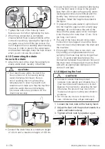 Предварительный просмотр 8 страницы Beko WTK104151 User Manual