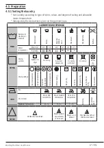 Предварительный просмотр 17 страницы Beko WTK62041W User Manual