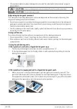 Preview for 20 page of Beko WTK84011 User Manual