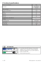 Preview for 6 page of Beko WTL104151 User Manual