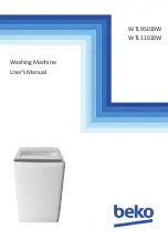 Beko WTL11019W User Manual preview