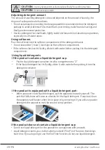 Preview for 20 page of Beko WTL64051B User Manual