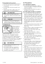 Preview for 10 page of Beko WTL76151W User Manual