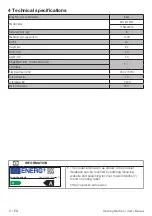 Preview for 6 page of Beko WTL84121 User Manual