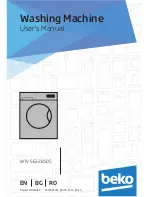 Предварительный просмотр 1 страницы Beko WTV 6632 BS0S User Manual