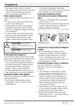 Предварительный просмотр 19 страницы Beko WTV 7502 B0 User Manual