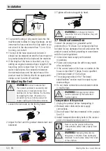 Предварительный просмотр 52 страницы Beko WTV 7502 B0 User Manual