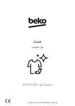 Предварительный просмотр 44 страницы Beko WTV 7512 XS User Manual