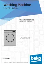 Beko WTV 81483 CSB User Manual предпросмотр