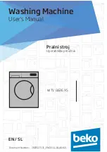 Beko WTV 8636 XS User Manual предпросмотр