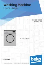 Beko WTV7533XS0S User Manual предпросмотр