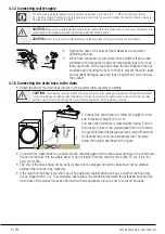 Preview for 8 page of Beko WTV7533XS0S User Manual