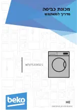 Preview for 29 page of Beko WTV7533XS0S User Manual