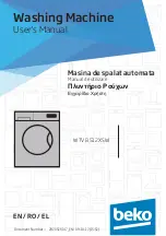 Beko WTV8512XSW User Manual предпросмотр