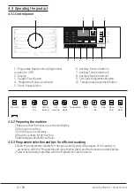 Preview for 14 page of Beko WTV8512XSW User Manual