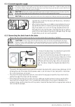 Предварительный просмотр 42 страницы Beko WTV8633XB User Manual