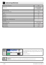 Preview for 6 page of Beko WTV91484CSBN1 User Manual