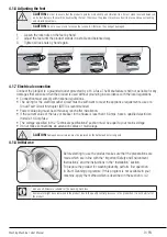 Preview for 9 page of Beko WTV9716DXST User Manual