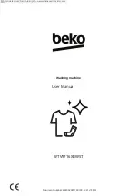 Beko WTV9716XBWST User Manual предпросмотр