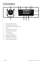 Предварительный просмотр 12 страницы Beko WTV9744 X0 User Manual